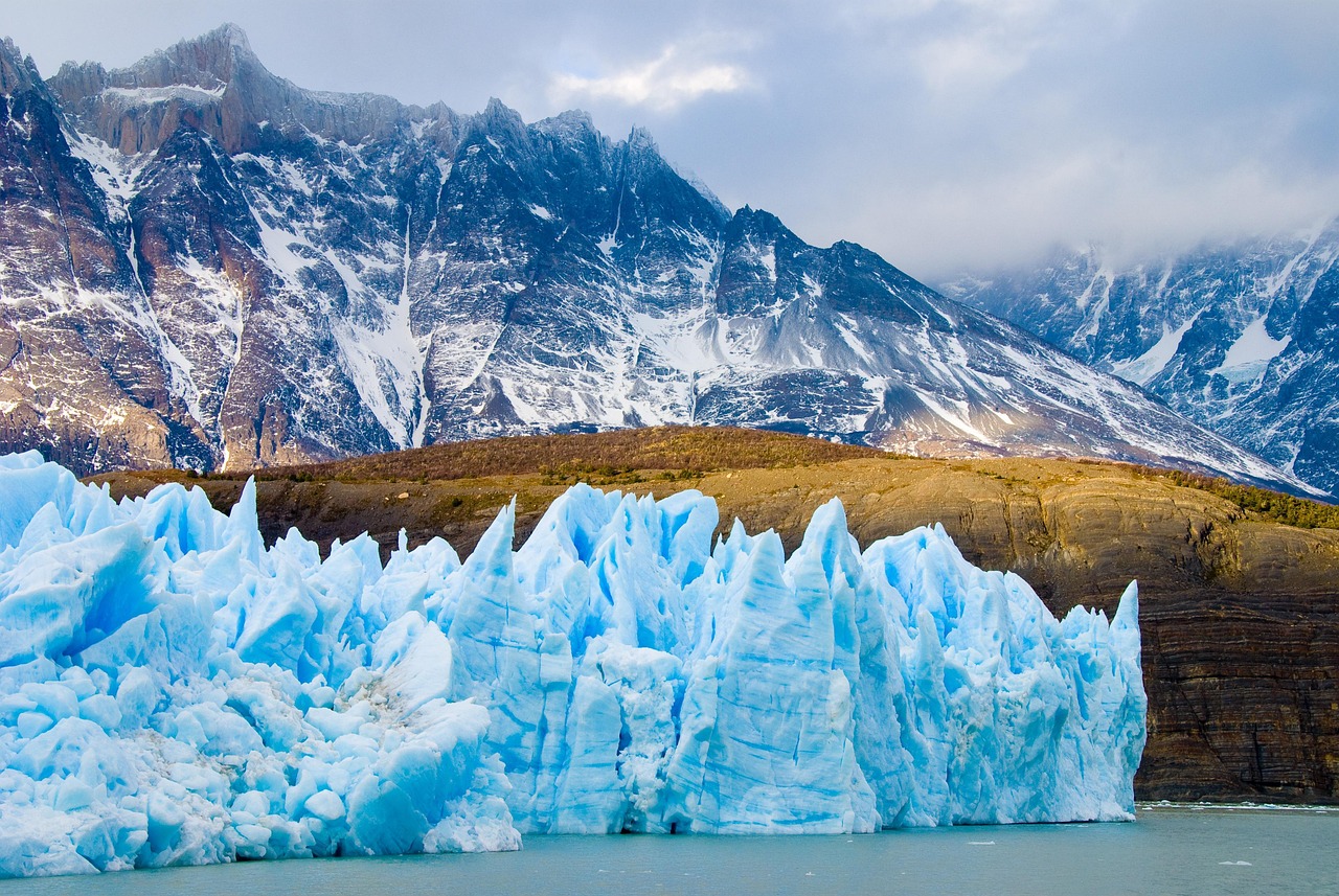 Majestic peaks of Torres del Paine National Park in Patagonia, South America.